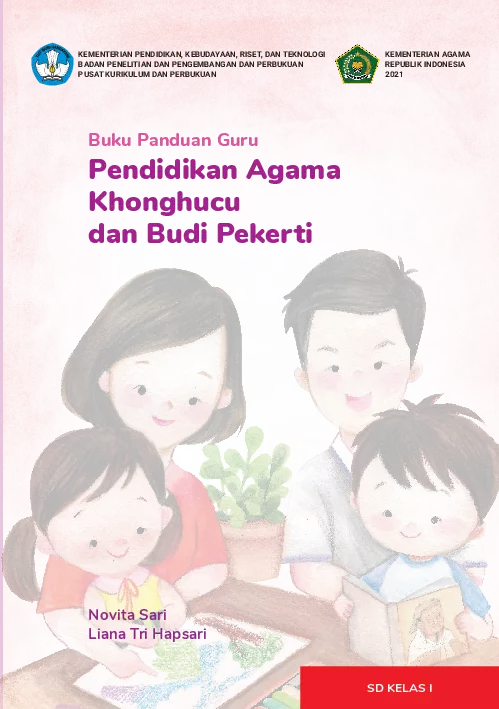 Buku Guru Pendidikan Agama Khonghucu dan Budi Pekerti Kelas 1 SD