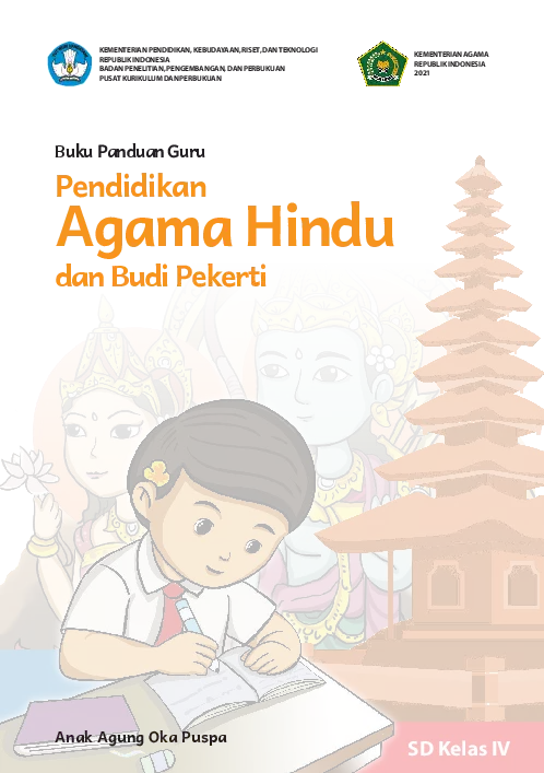Buku Guru Pendidikan Agama Hindu dan Budi Pekerti Kelas 4 SD