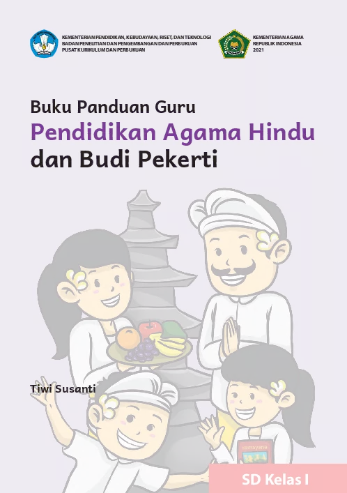Buku Guru Pendidikan Agama Hindu dan Budi Pekerti Kelas 1 SD