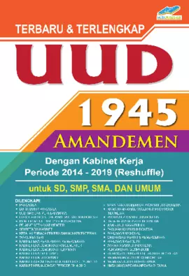 UUD 1945 AMANDEMEN DENGAN KABINET KERJA PERIODE 2014-2019
