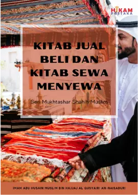 Kitab Jual Beli dan Kitab Sewa Menyewa: Seri Mukhtashar Shahih Muslim