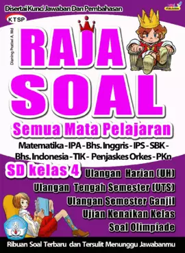 Raja Soal Semua Mata Pelajaran SD Klelas 4