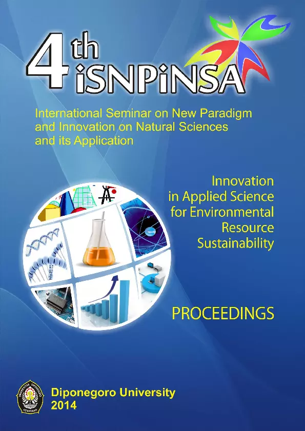 The 4th International Seminar on New Paradigm and Innovation on Natural Sciences and its Application