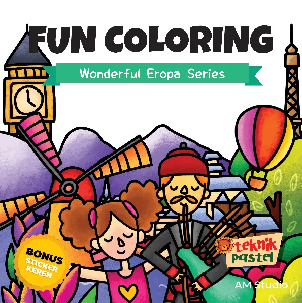 WONDERFUL EROPA SERIES: FUN COLORING