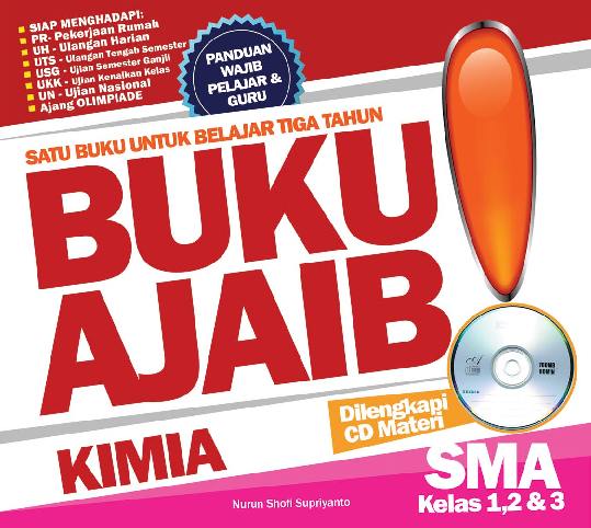 Buku Ajaib Kimia SMA Kelas 1, 2, dan 3