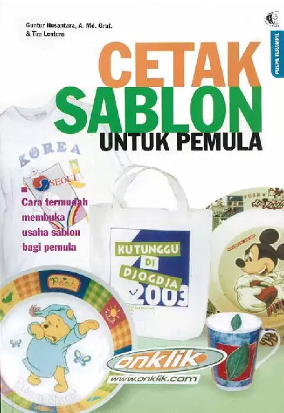 Cetak Sablon Untuk Pemula