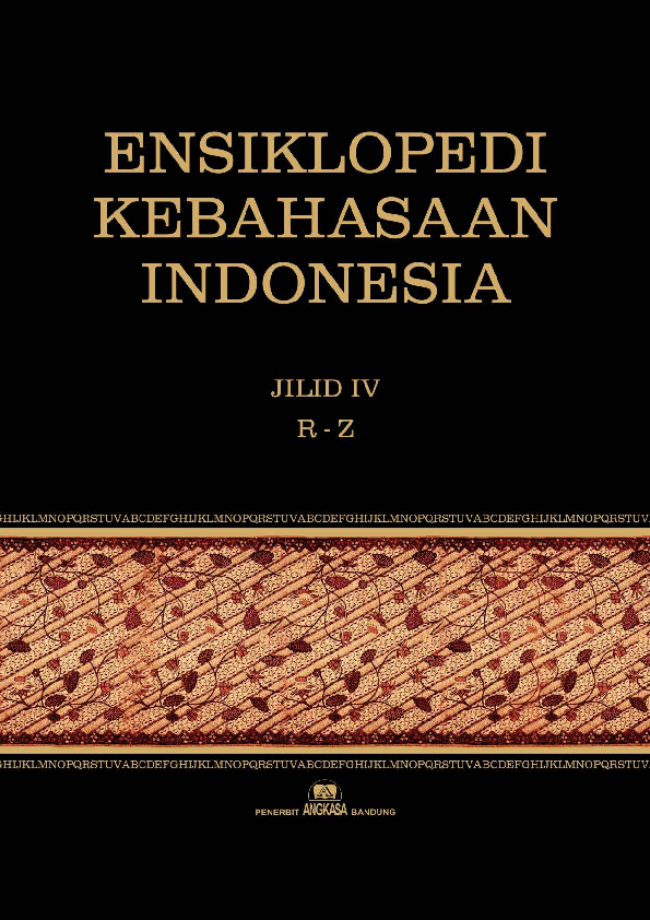 Ensiklopedi Kebahasaan Jilid 4