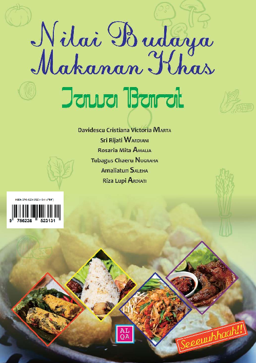 Nilai budaya makanan khas Jawa Barat