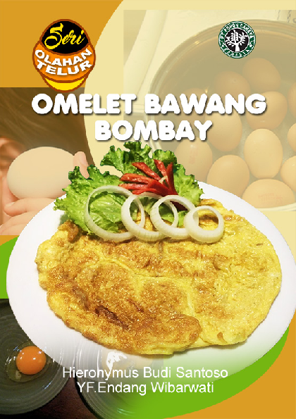 Seri Olahan Telur; Omelet Bawang Bombay