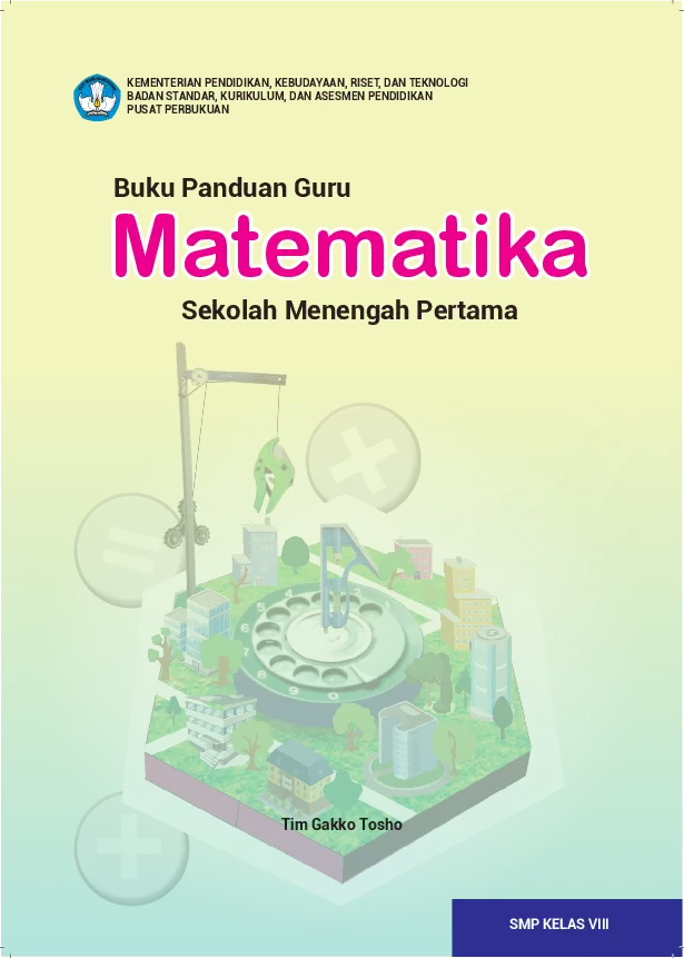 Buku Panduan Guru Matematika untuk Sekolah Menengah Pertama Kelas VIII