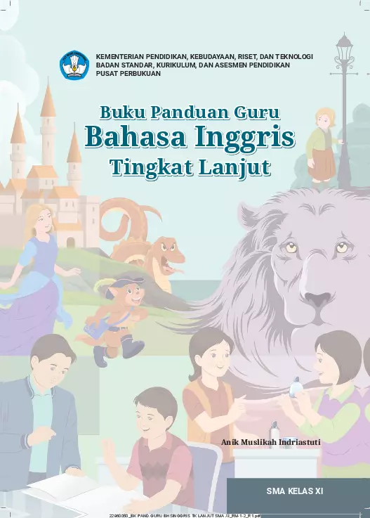 Buku Panduan Guru Bahasa Inggris Tingkat Lanjut untuk SMA Kelas XI