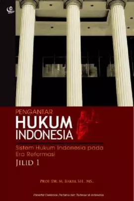 Pengantar Hukum Indonesia I Cetakan Pertama