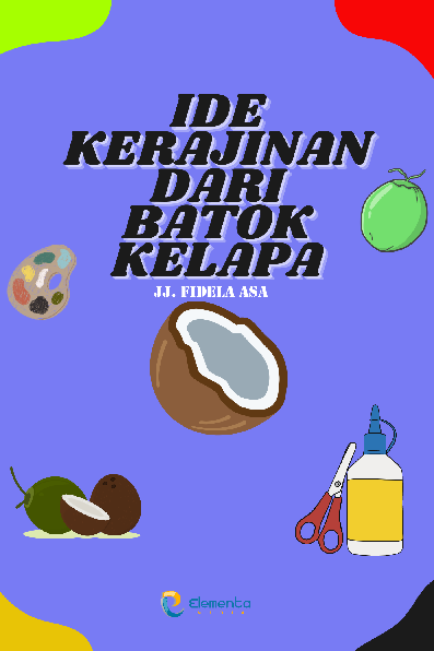 Ide kerajinan dari batok kelapa