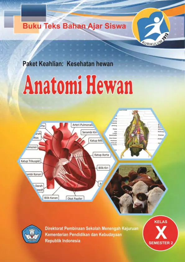 Kelas 10 SMK Anatomi Hewan 2 