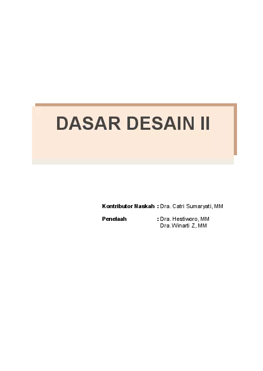 Kelas 10 SMK Dasar Desain 2 