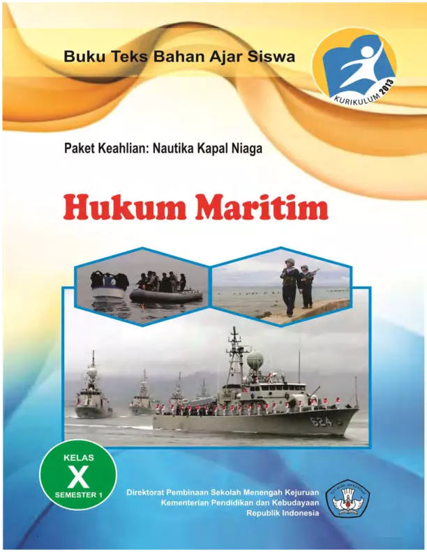 Kelas 10 SMK Hukum Maritim 1 