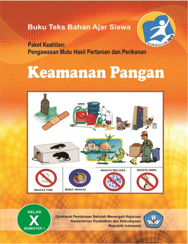 Kelas 10 SMK Keamanan Pangan 1 