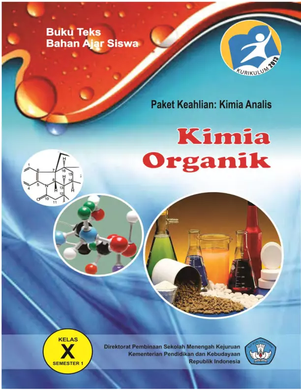 Kelas 10 SMK Kimia Organik 1 