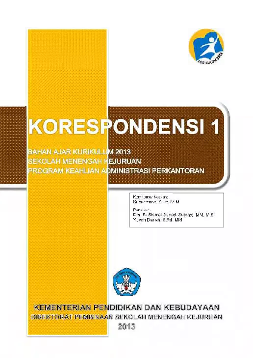 Kelas 10 SMK Korespondensi 1 