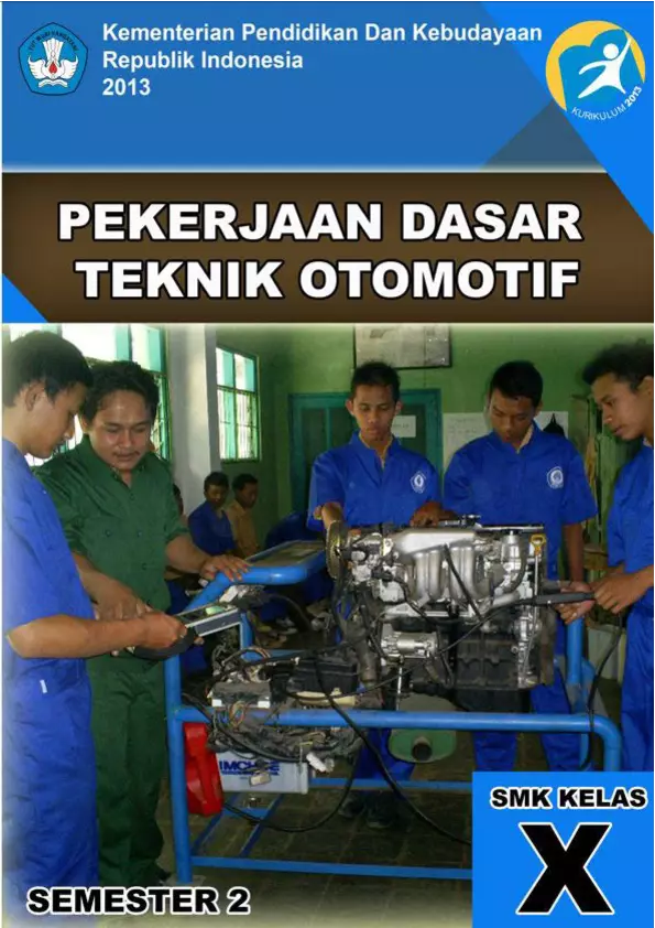 Kelas 10 SMK Pekerjaan Dasar Teknik Otomotif 2 