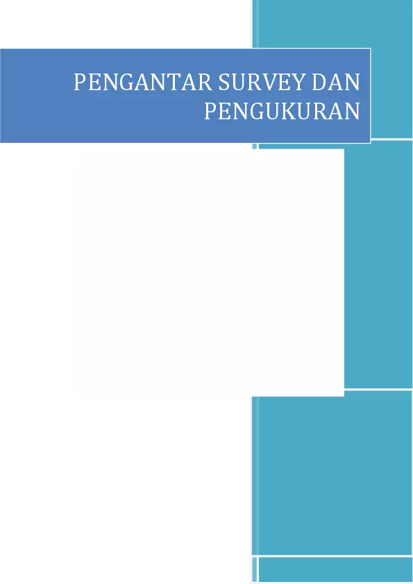 Kelas 10 SMK Pengantar Survey dan Pengukuran 1 