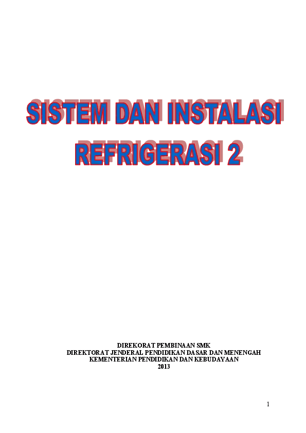 Kelas 10 SMK Sistem Dan Instalasi Refrigerasi 2 