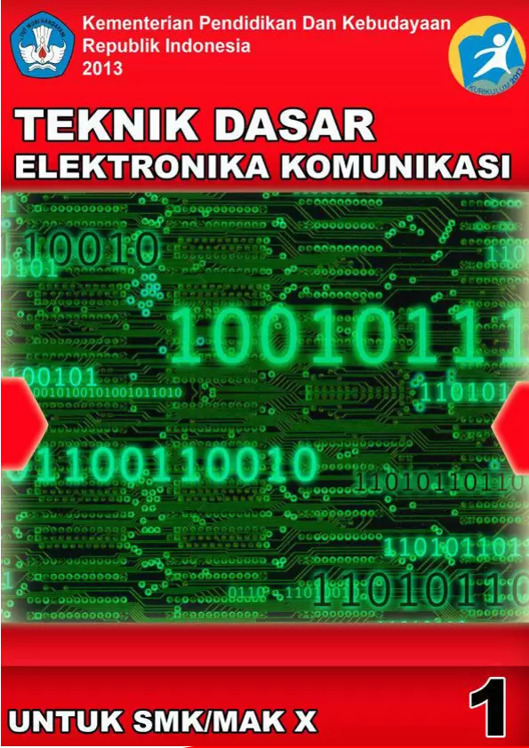 Kelas 10 SMK Teknik Dasar Elektronika Komunikasi 1 
