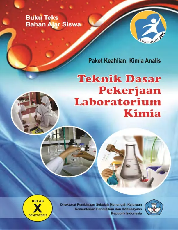 Kelas 10 SMK Teknik Dasar Pekerjaan Laboratorium Kimia 2 