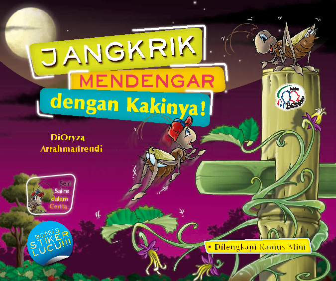 Jangkrik : mendengar dengan kakinya
