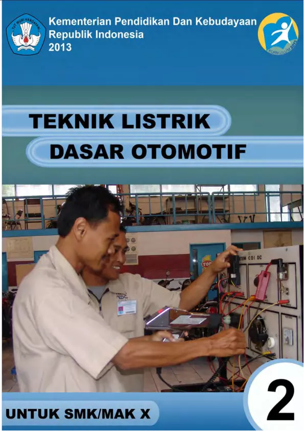Kelas 10 SMK Teknik Listrik Dasar Otomotif 1 