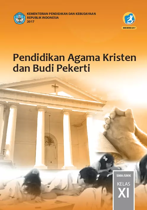 Kelas 11 SMA Pendidikan Agama Kristen dan Budi Pekerti Siswa 2017 