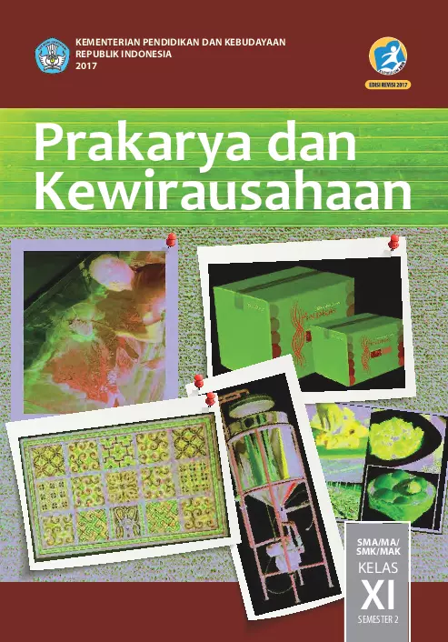 Kelas 11 SMA Prakarya dan Kewirausahaan S2 Siswa 2017 