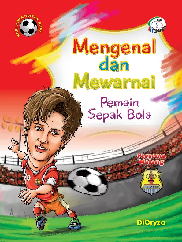 Mengenal dan mewarnai pemain sepak bola persema Malang
