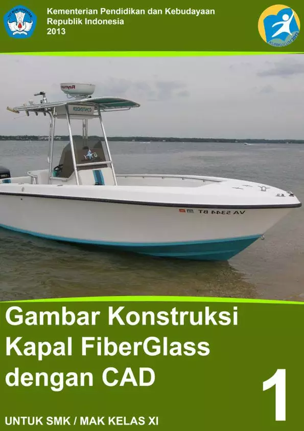 Kelas 11 SMK Gambar Konstruksi Kapal Fiberglass dengan CAD 1 