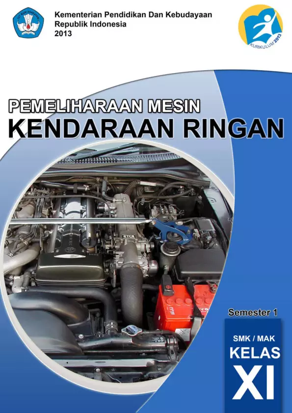 Kelas 11 SMK Pemeliharaan Mesin Kendaraan Ringan 1 