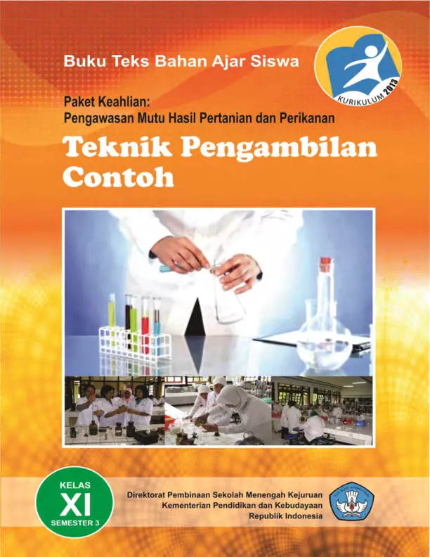 Kelas 11 SMK Teknik Pengambilan Contoh 3 
