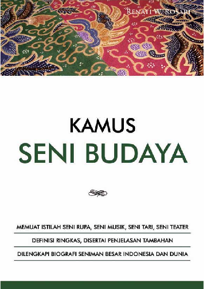 Kamus Seni Budaya