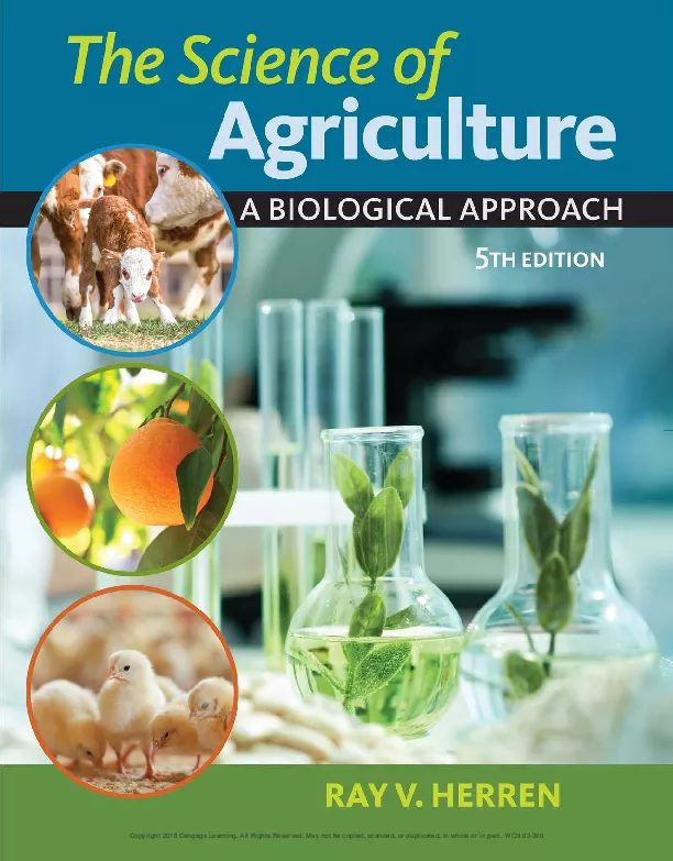 The Science of Agriculture: A Biological Approach