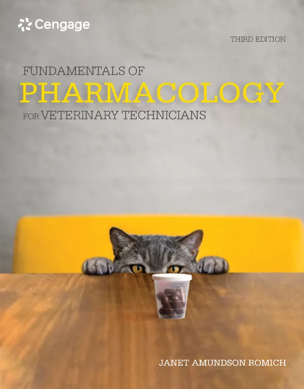 Fundamentals of Pharmacology for Veterinary Technicians