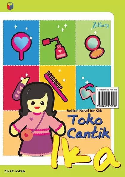 Fashion Novel for Kids: Toko Cantik Ika