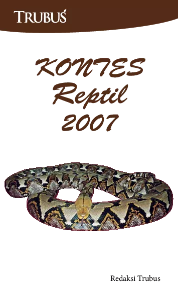 Kontes Reptil 2007