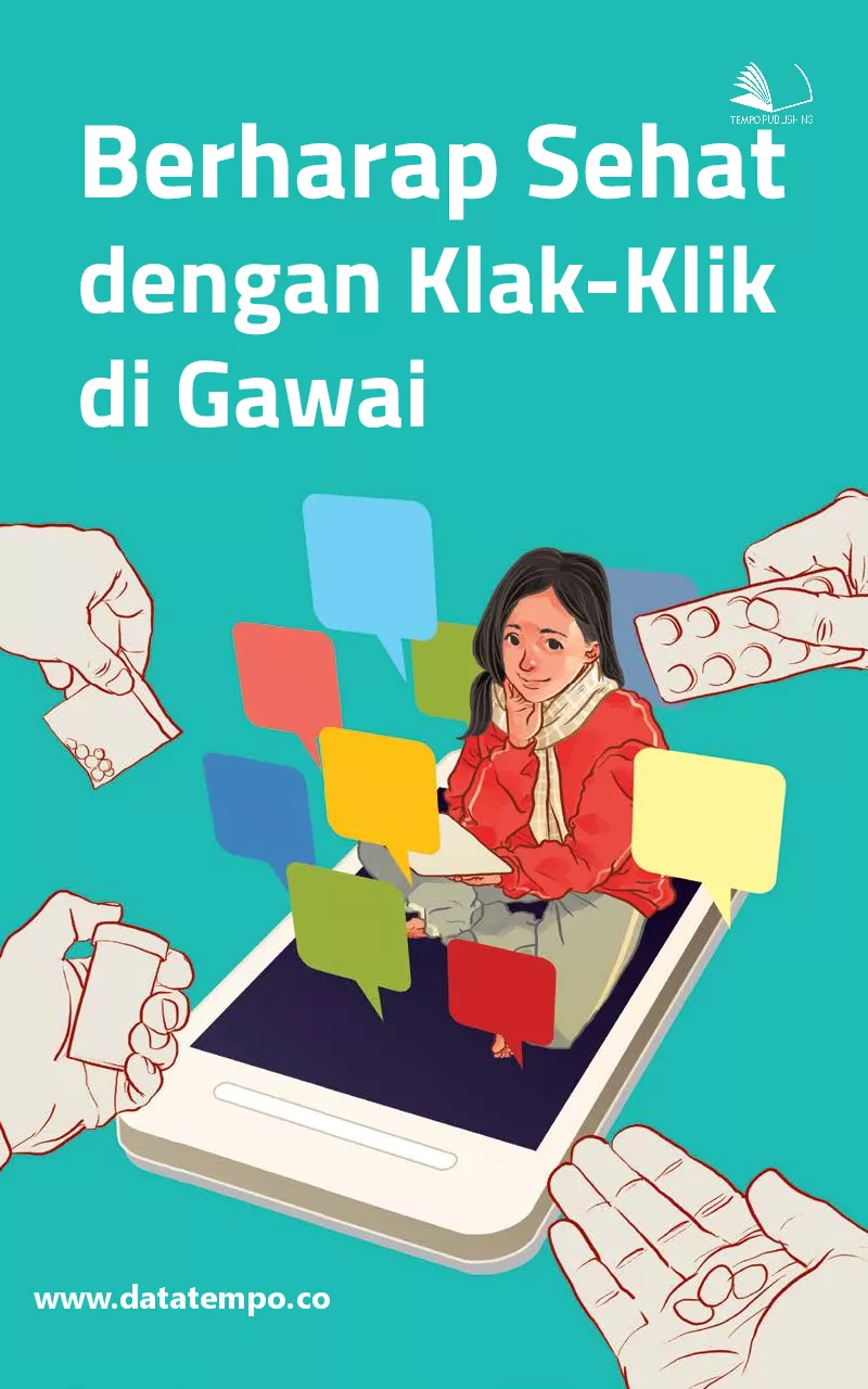 Berharap sehat dengan klak-klik di gawai