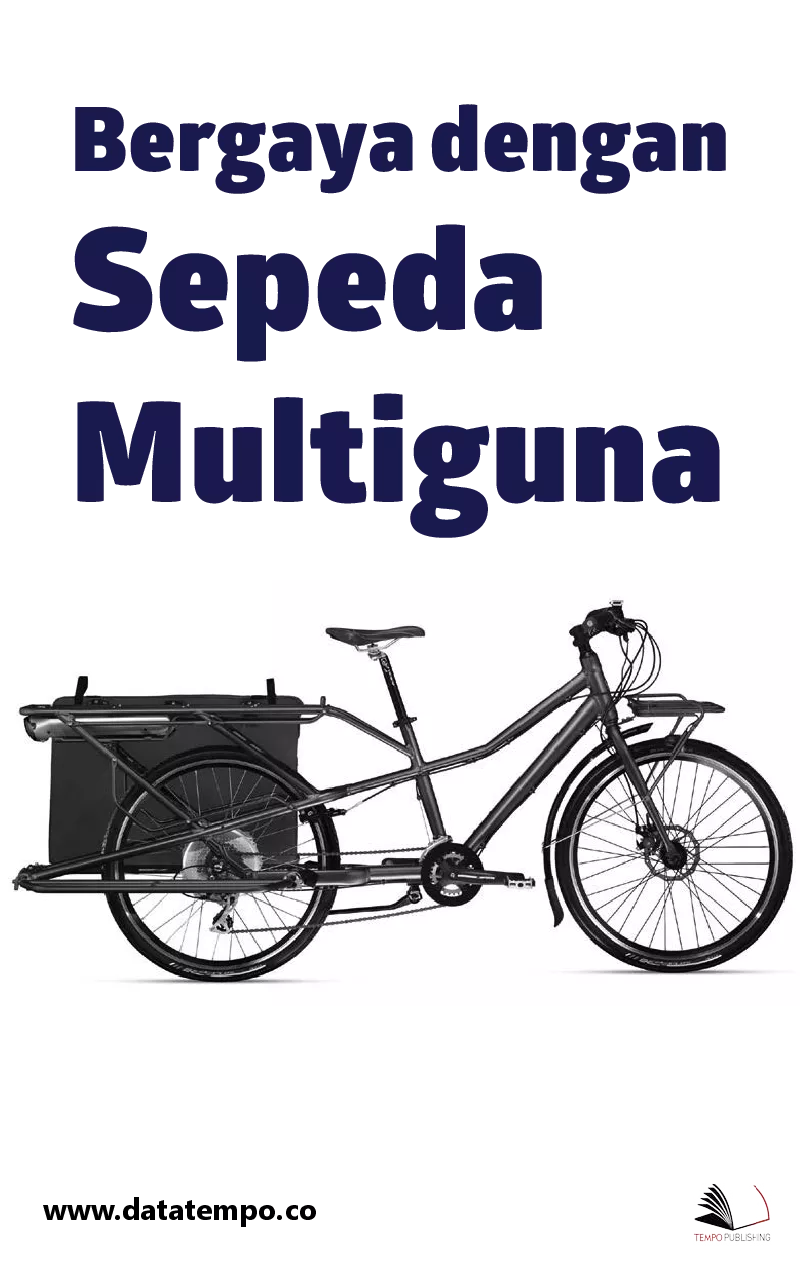 Bergaya dengan sepeda multiguna