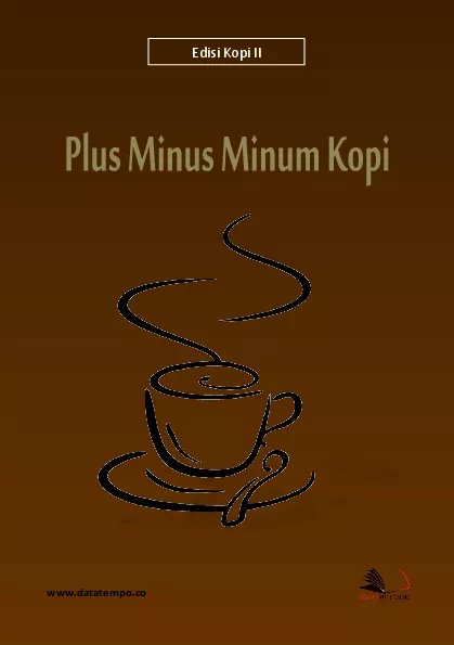 Edisi Kopi II : Plus Minus Minum Kopi