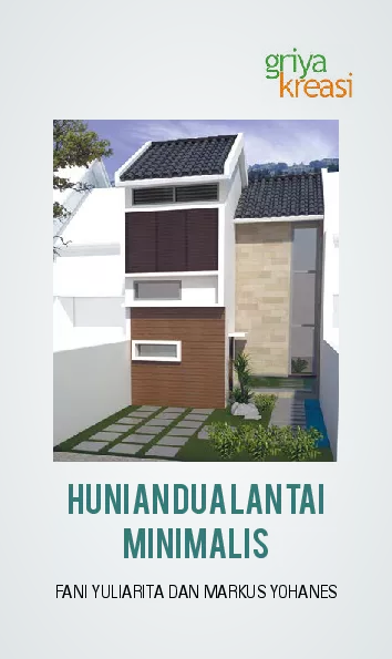 Hunian Dua Lantai Minimalis