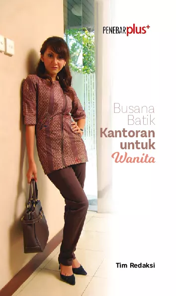 Busana Batik Kantoran untuk Wanita