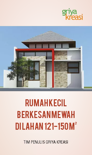 Rumah Kecil Berkesan Mewah di Lahan 121-150 M²