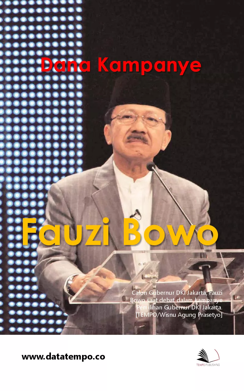 Serial Investigasi - dana kampanye Fauzi Bowo