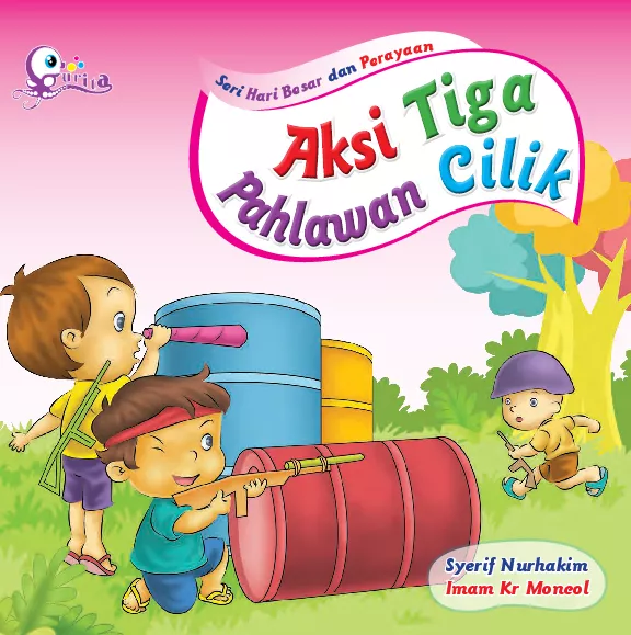 Aksi tiga pahlawan cilik
