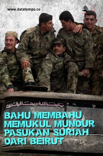 Bahu membahu memukul mundur pasukan Suriah dari Beirut
